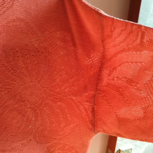 Vintage Retro Finely Knitted Short Sleeve Blouse - Picture 13 of 16